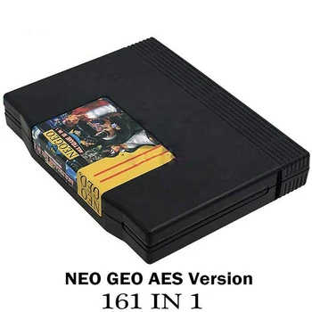 161 в 1 Картридж для мультиигровой доски NEO GEO AES NeoGeo 161 в 1 Версия AES для семейной игровой консоли AES