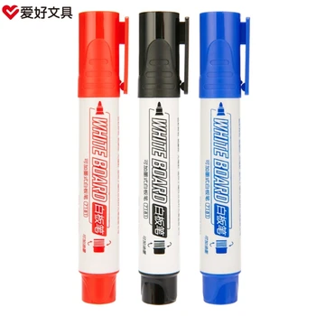 3 Разных цвета Черный Синий Красный Ручки для сухой протирки, Маркеры для белой доски, ручки для белой доски, Маркерные ручки