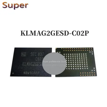 5ШТ KLMAG2GESD-C02P 100FBGA EMMC 16 ГБ