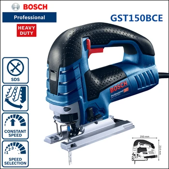 Bosch GST 150 BCE Лобзик Бесщеточный электрический лобзик мощностью 780 Вт настольный Многофункциональный лобзик Деревообрабатывающий электроинструмент