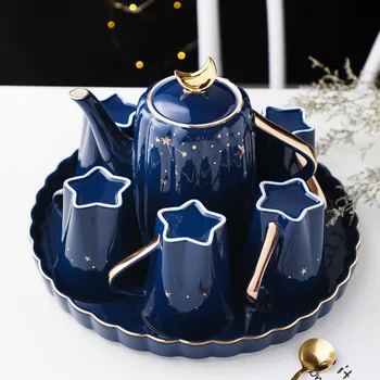 Nordic family cup с роскошным чайником и водой с керамической чашкой чайный домик с подарочной коробкой