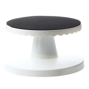 Вращающийся поворотный стол для торта с вращающейся глазурью, подставка для украшения платформы
