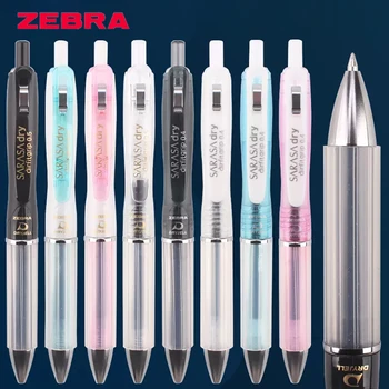 Гелевая Ручка ZEBRA SARASA JJZ49 Fast Dry Anti-Fatigue 0,5/0,4 мм Черная Ручка Для Подписи Канцелярские Принадлежности Офисные Аксессуары Back To School
