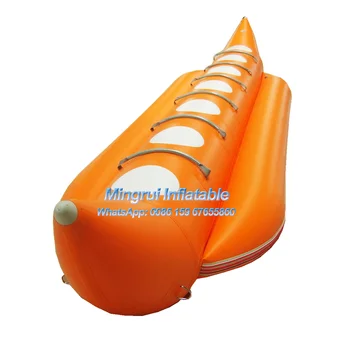Горячая распродажа Надувной лодки-банана Flying Fish, игры для аквапарка с буксируемой трубкой