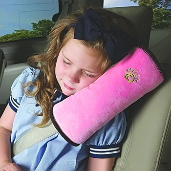Детская подушка Автомобильные Ремни безопасности для детей Подушки Автокресло Защита от положения сна Регулируемая Подушка для ремня безопасности автомобиля для детей