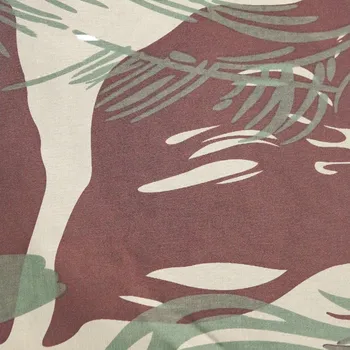 Камуфляжная ткань Rhodesian Brush Stroke 500D, нейлоновая ткань Cordura, водонепроницаемая Военная тактическая одежда с полиуретановым покрытием, материал DIY
