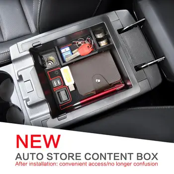Коробка для хранения Подлокотников центральной консоли Mazda CX-5 2017- 2022 CX5 Коробка для внутренних аксессуаров Для укладки и уборки ABS Контейнер K6A5