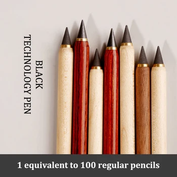 Креативное бесконечное письмо Вечный карандаш HB Wood Нельзя заменить чернилами для рисования, письма, школьных принадлежностей для студентов