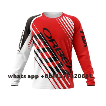 Майки ORBEA FOX 2023 для скоростного спуска, Рубашки для горных велосипедов, майки для мотоциклов Offroad DH, Дышащая Спортивная одежда для мотокросса.