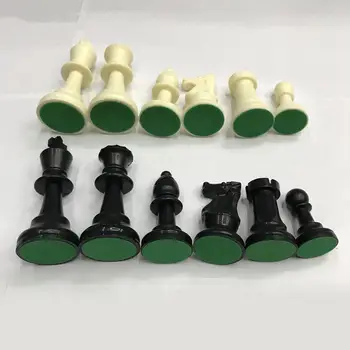 Международный набор шахматных фигур Шахматный набор Портативные Турнирные шашки 75 мм Коллекция для взрослых и детей без доски