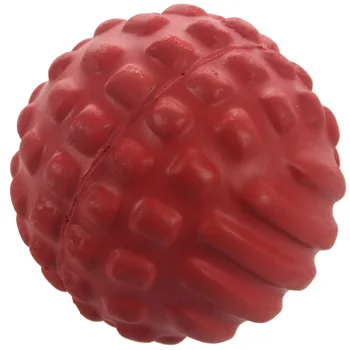 Мяч для Массажа Фасции Из Полиуретановой пены, Расслабляющий Мышцы, Для Фитнеса, Водонепроницаемый И Легко моющийся Мяч Для Ухода За здоровьем-Красный