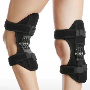 Наколенники для усиления защиты колена, 1 шт., мощная пружинная сила отскока, спортивные упражнения, уменьшающие болезненность, защита ног от холода