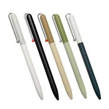 Новая металлическая поворотная нейтральная ручка hongdian G1, высококачественная шариковая ручка для бизнес-подписи с черной заправкой, быстросохнущая водяная ручка
