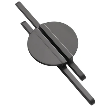 Простая полукруглая черная ручка, выдвижной ящик в скандинавском стиле, шкаф, ручка из цинкового сплава