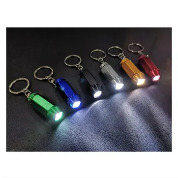 Светодиодные мини-фонарики, USB Перезаряжаемый Портативный фонарик, брелок, лампа-фонарик, Водонепроницаемый свет, Походные фонари для кемпинга B026