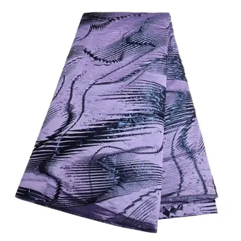 фиолетовая ткань африканский жаккард, вышитый тюль, вуаль, кружево, швейцарские материалы, органза, вышитые бисером свадебные платья для женщин