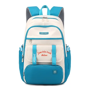 Японский простой студенческий школьный ранец, Юношеская энергия, Милый школьный рюкзак для девочек-подростков, Водонепроницаемые дорожные рюкзаки большой емкости