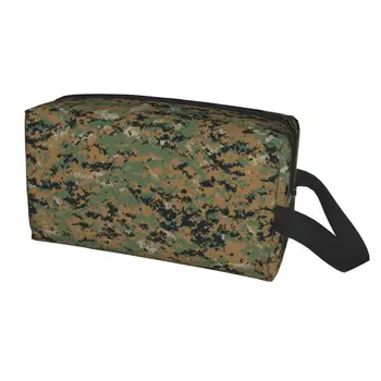 Marpat Военная Камуфляжная косметичка для женщин, Косметический органайзер для путешествий, Модные Лесные Камуфляжные сумки для хранения туалетных принадлежностей
