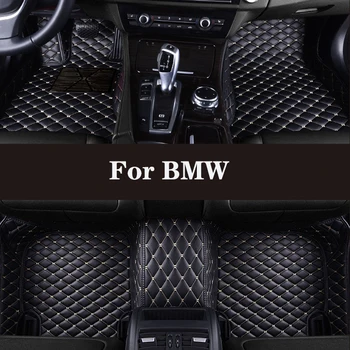 Автомобильный коврик HLFNTF Full Surround на заказ для BMW M3 M4 с откидным верхом F82 F83 (2-дверный/4-дверный) M5 F10 M6 (2-дверный/4-дверный) Автомобильные аксессуары