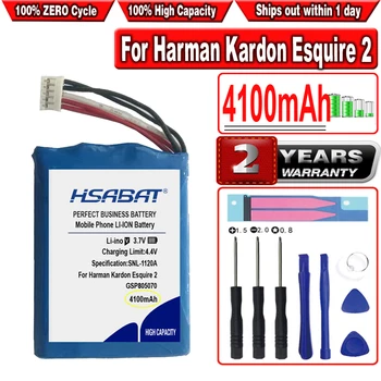 Аккумулятор HSABAT 4100mAh GSP805070 для замены комплекта динамиков Harman Kardon Esquire 2