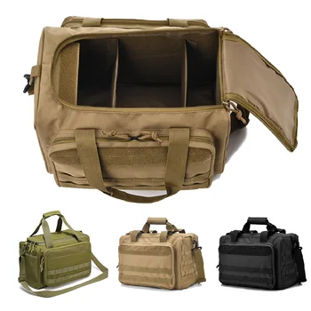 Водонепроницаемая сумка для хранения пневматического пистолета 600D, сумка для хранения военно-тактического снаряжения, система Molle, охотничьи принадлежности, сумка для инструментов