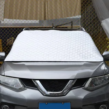 Для Nissan X-Trail 2000-2023 Белое лобовое стекло автомобиля, защита от снега и наледи, Ветрозащитная Зимняя Обледеневшая отделка, автомобильные Аксессуары