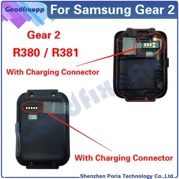 Для Samsung Gear 2 Neo SM-R380 SM-R381 R380 R381 Задняя Крышка Корпуса Задняя Крышка Аккумулятора Замена Запасных Частей