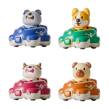 Забавные Болванки Koala Friction Power Car Toy Детская Вечеринка Специальные Подарки На День Рождения для Первого Игрушечного Автомобиля младенца