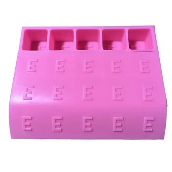 Индивидуальные формы для мыла с кубической бомбой для ванны с логотипом, изготовленная на заказ силиконовая форма для мыльницы для мыловарения