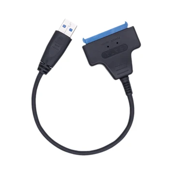 Линейный адаптер SATA к USB 3.0 Кабель-адаптер для жесткого диска Plug And Play Поддержка Windows Серии Mac OS Linux для 2,5-дюймового жесткого диска SSD