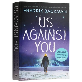 Мы против тебя Фредрик Бэкман 2 Пингвина, книги-бестселлеры на английском языке, романы 9781405930239