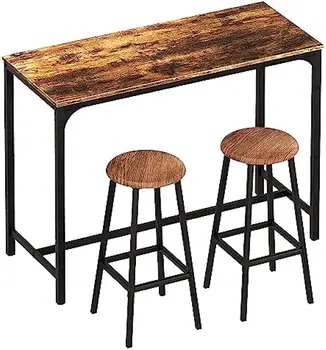 Наборы столов для бара и паба, обеденный стол и стулья на 2 персоны, кухонный барный стол, стол и стулья для паба на 2 персоны