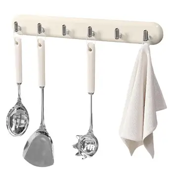 Настенные крючки для ванной Комнаты, настенные крючки, Клейкий крючок, вешалка для полотенец, держатель для полотенец Без сверления, крючки для одежды, настенный держатель для посуды.