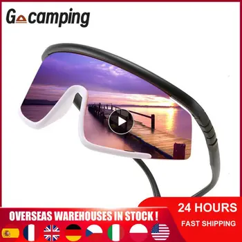 Новейшие велосипедные очки для ПК Мужские велосипедные солнцезащитные очки UV400 MTB Sports Горные виды спорта на открытом воздухе Рыбалка Пешие прогулки Затемняющие очки