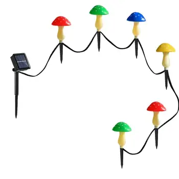 Светодиодные наружные солнечные грибовидные фонари, водонепроницаемые ландшафтные Рождественские фонари, лампа для украшения двора, лужайки, сада, патио